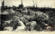 Les Ruines de la Grande Guerre - La Ville-au-Bois - Ruines du Village