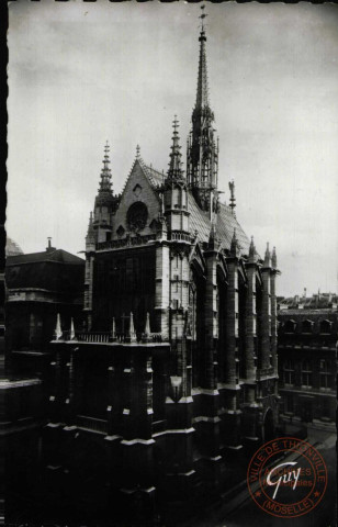 La Sainte-Chapelle, boulevard du Palais (île de la Cité).