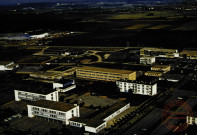 Vue aérienne de Fameck - Lycée et C.E.S.