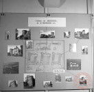 Exposition sur les fortifications à Thionville en 1970 par Georges Martig - Panneau sur le château de Meinsberg dit de "Malborough" (Malbrouck) - Xve