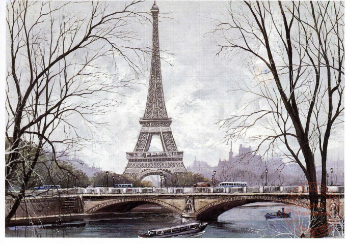 Paris - La Tour Eiffel.