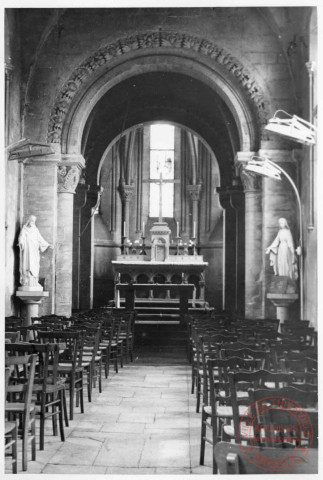 Chapelle Saint-Nicolas de Morlange (commune de Fameck), 121 rue Saint-Roch. Statue de Saint Roch?