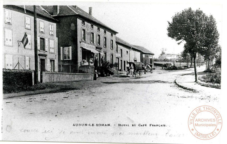 Audun-le-Roman - Hôtel et Café français