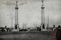 Exposition Universelle,Liège 1905. L'Entrée du Pont de Fragnée.