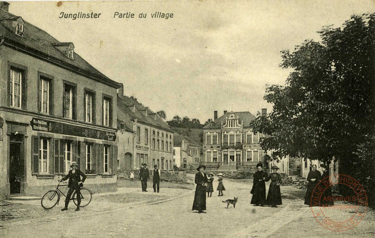 Junglinster. Partie du village.