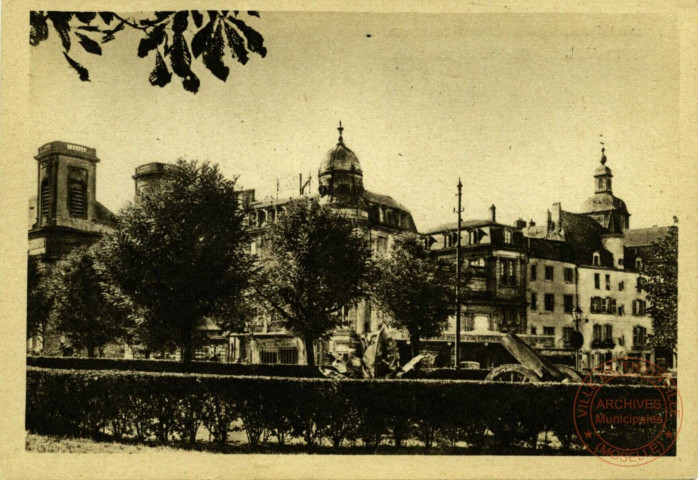 Diedenhofen / Thionville - Vue sur l'Eglise Cath.