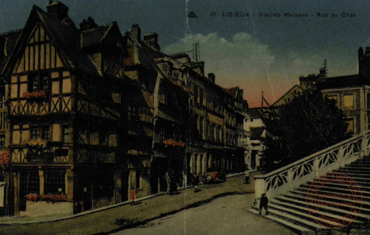 LISIEUX - Vieilles Maisons - Rue au Char