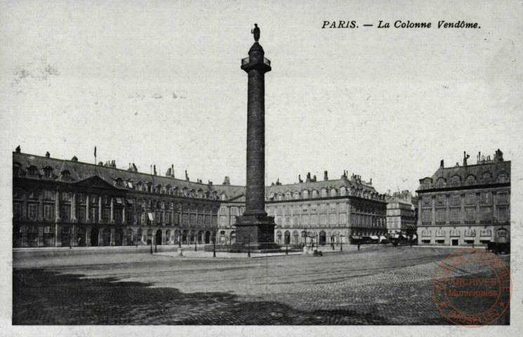 PARIS - La Colonne Vendôme