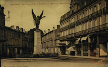 BERGERAC- Rue Mounet-Sully et Monument aux Morts de l'Arrondissement