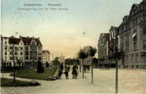 Diedenhofen - Karolingerring und St. Peter-Strasse / Thionville