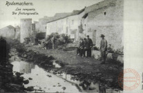 Rodemachern - Die Festungswälle / Les remparts - Rodemack en 1902