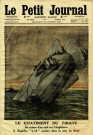 Le châtiment du pirate. Au retour d'un raid sur l'Angleterre le Zeppelin « L-19 » sombre dans la mer du Nord.