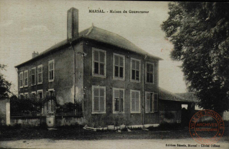 Marsal : Maison du Gouverneur