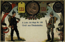 Gruss aus Diedenhofen - Lothr. Inf.-Regt. N°135