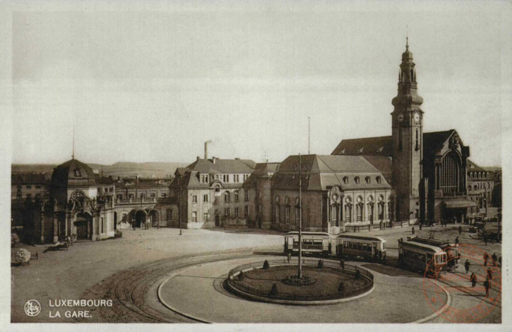 Luxembourg. La Gare.