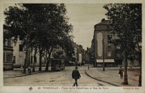 Thionville - Place de la République et Rue de Paris
