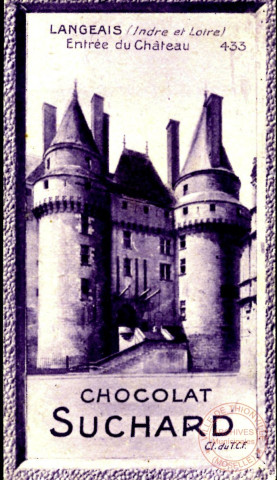 Entrée du château de Langeais (Indre-et-Loire)