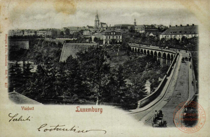 Viaduct. Luxembourg.