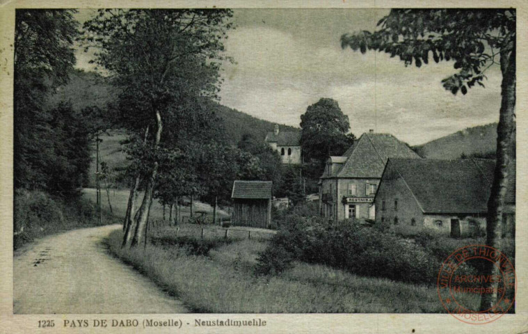 Pays de Dabo (Moselle) : Neustadtmuehle