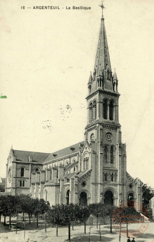 Argenteuil. La Basilique.