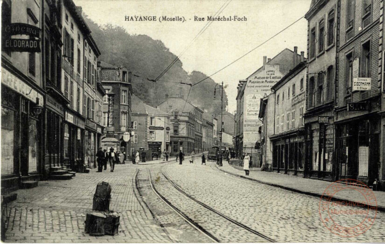 Hayange (Moselle) - Rue du Maréchal Foch