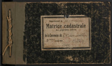 Matrice cadastrale des propriétés bâties [4e volume] (1927-1942)