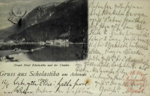 Gruss aus Scholastika am Achensee ( Tirol)