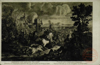 Diedenhofen unter spanischer Herrschaft. Einahme von Diedenhofen durch den Herzog von Enghien am 10 August 1643. / Thionville sous la domination espagnole. Prise de Thionville par le duc d'Enghien le 10 Août 1643.