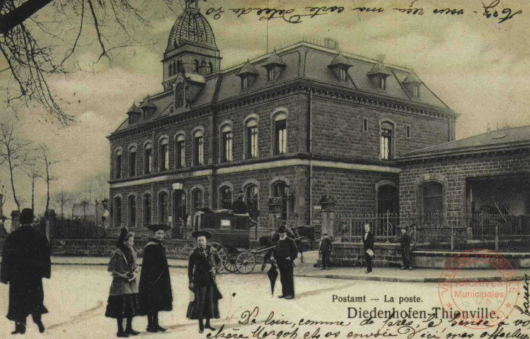 Diedenhofen = Thionville : Postamt = La poste