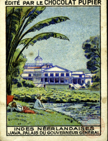 Indes néerlandaises - Java, palais du gouverneur général