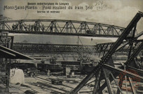 Mont-Saint-Martin : Pont rouland du train Trio