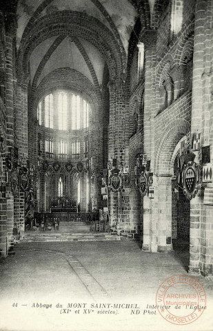 Mont Saint Michel - vues de l'abbaye