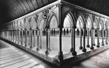 Le Mont Saint-Michel (Manche) - Abbaye - Galerie du Cloître (XIIIe siècle)