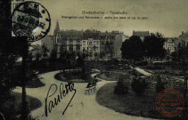 Diedenhofen - Rosengarten und Parkstrasse / Thionville - Jardin des roses et rue du Parc