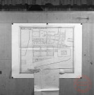 Thionville du 8 octobre 1698 - Projet pour un arsenal près de la Porte de Metz, volet rabattu