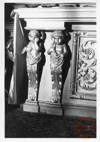 Autel de l'église Notre-Dame de la Visitation à Oeutrange