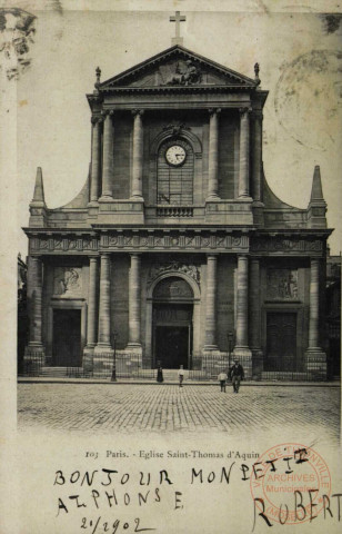 PARIS - Église Saint-Thomas d'Aquin