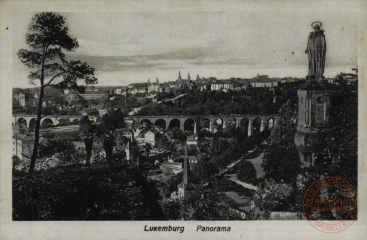 Luxemburg. Panorama.