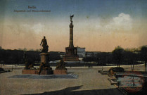 Berlin : Siegessäuke und Bismarckdenkmal