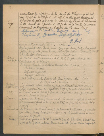 Registre de délibérations (2 septembre 1950 - 13 mai 1966)