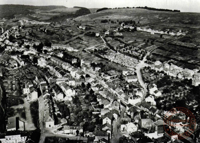 En avion au-dessus de ... Algrange (Moselle) - Vue d'ensemble