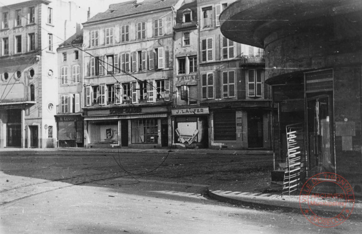 Guerre 1939-1945. Place du Marché