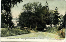 Mondorf-les-Bains - Paysage sur l'Albach dans le Parc