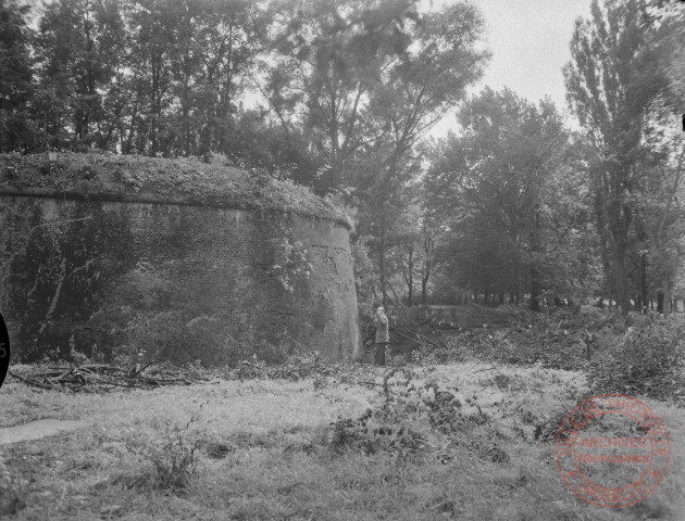 [Bastion du Luxembourg avant démolition en 1959]