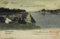 Diedenhofen = Thionville : die Mosel = La Moselle