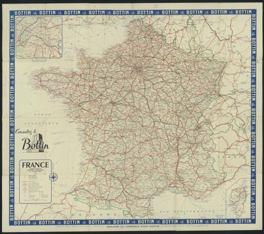 FRANCE ADMINISTRATIVE, ROUTIÈRE, FERROVIAIRE ET TOURISTIQUE