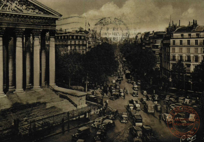 PARIS - Place et Boulevard de la Madeleine