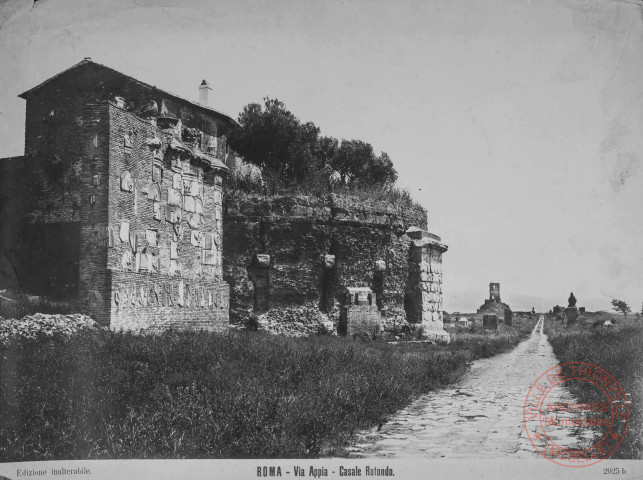 Rome - Voie Apienne - Tombeau Casal Rotondo