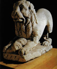 Thionville - Lion androphage gallo-romain, trouvé en 1935 à Hettange-Grande