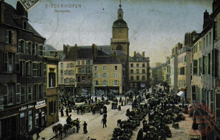 Diedenhofen - Marktplatz